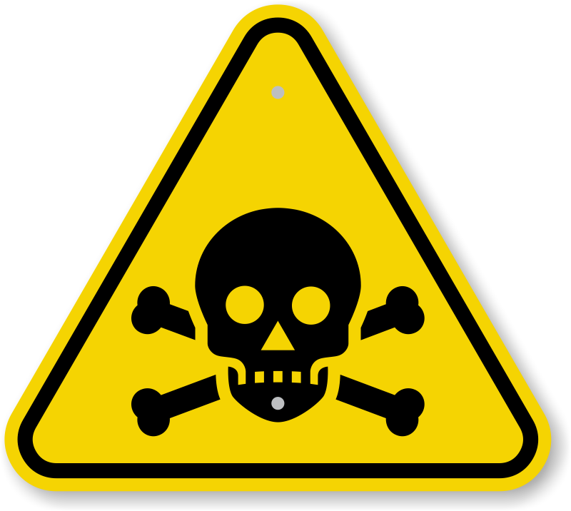 SEO checklist for writers of things to avoid symbolized by a skull and crossbones