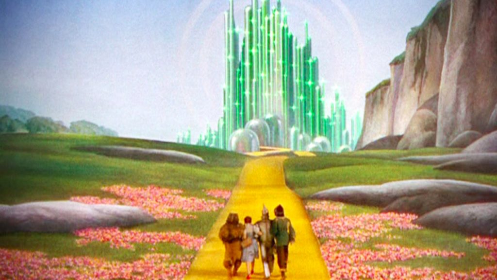 The emerald city as a symbol of fake SEO promises