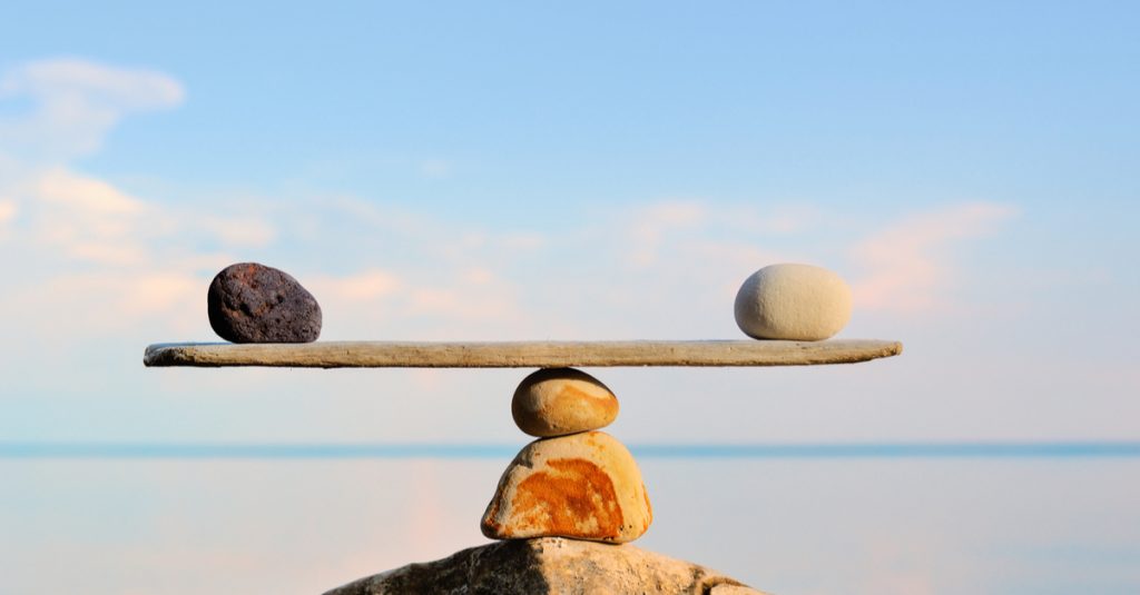 rocks balanced